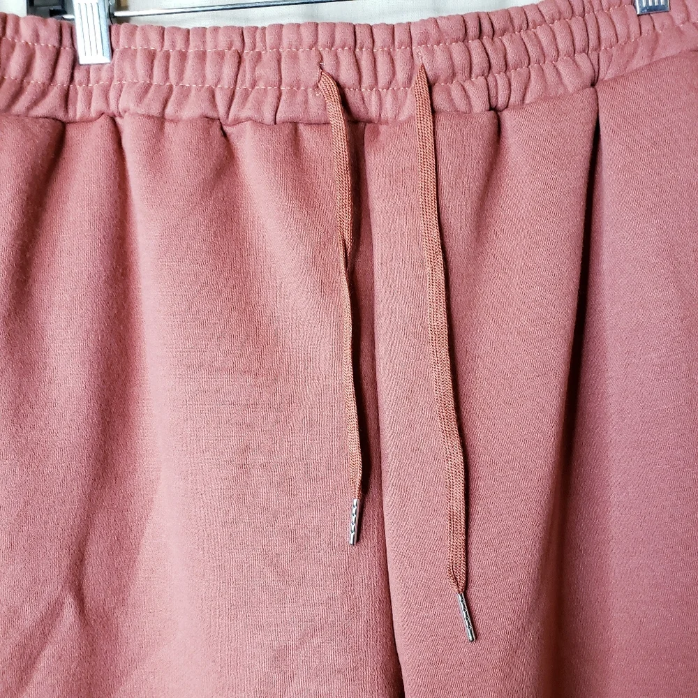 Rust 2pc Jogger Set w/ Crop Top - Picture 8 of 8